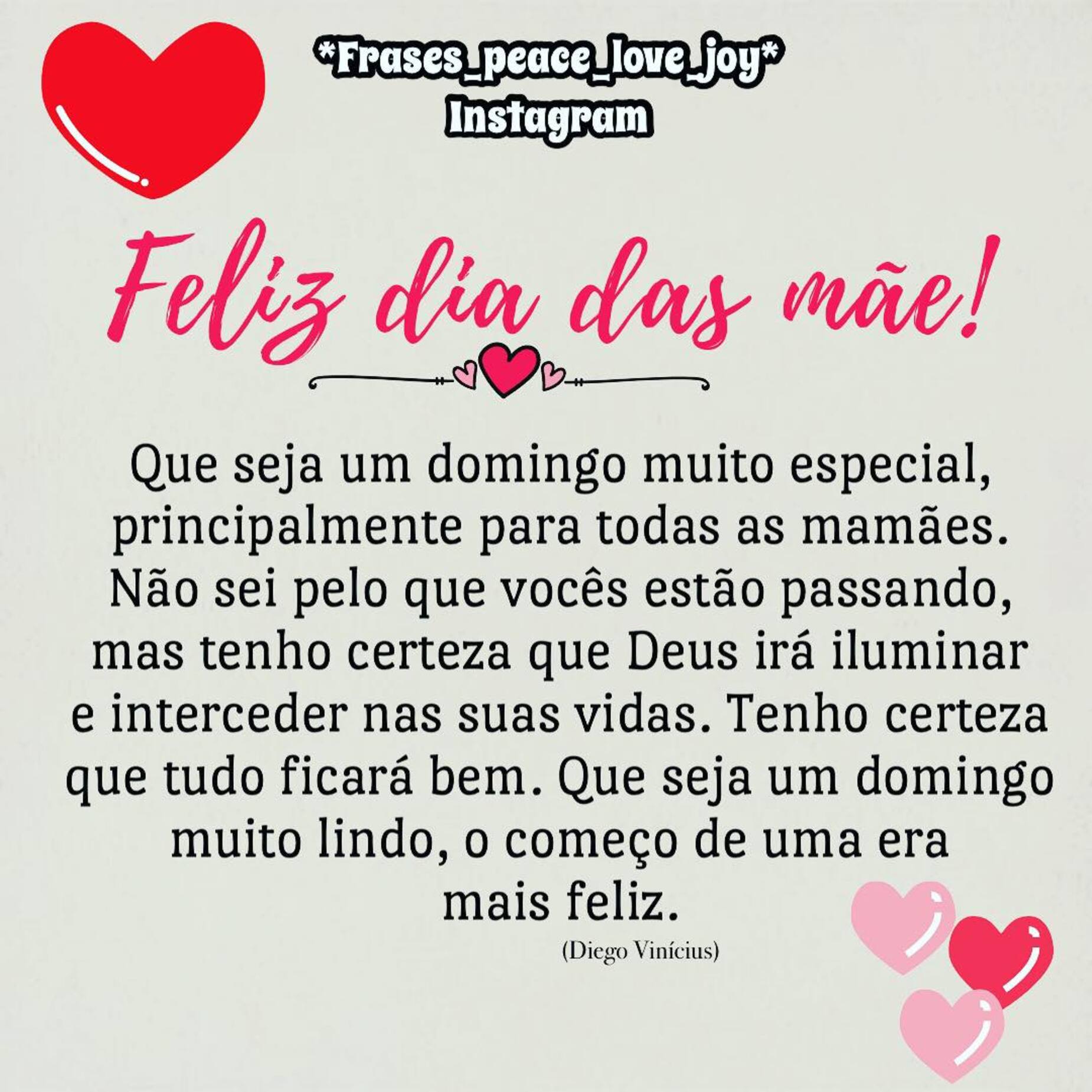 7 imagens pra Feliz Dia das Mães Domingo - PraHoje.net